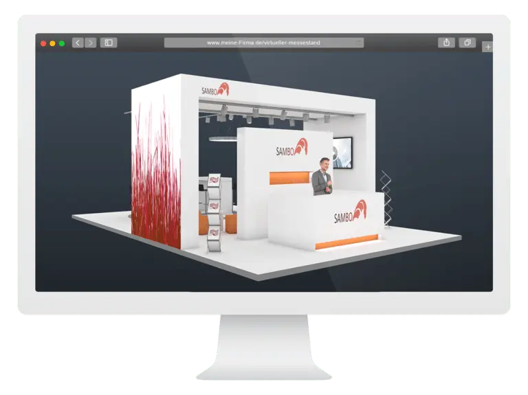 Online Messestand im Browser