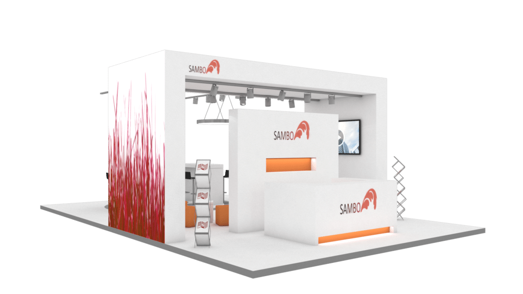 Der L4 Messestand online