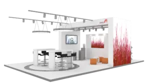 Der L4 Messestand online