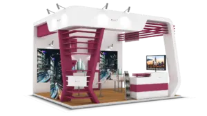 Der M3 Messestand online