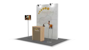 Der XS Messestand online